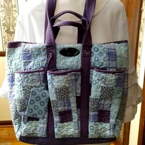 Donna Sharp luggage/Diaper Bag with wallet